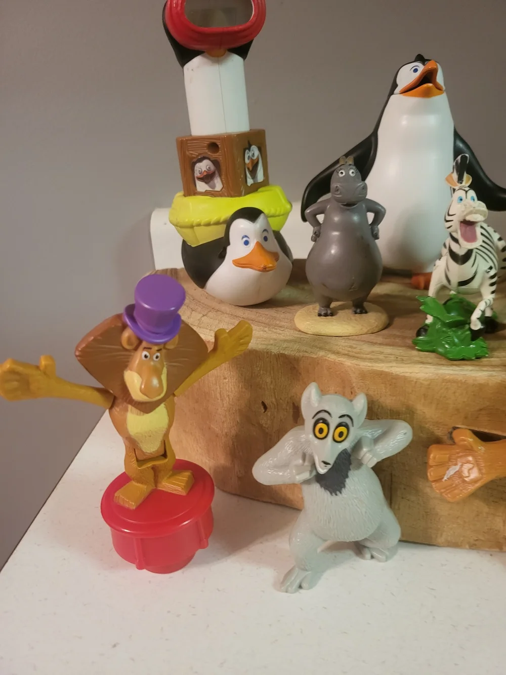 Vintage Madagascar Toy Lot